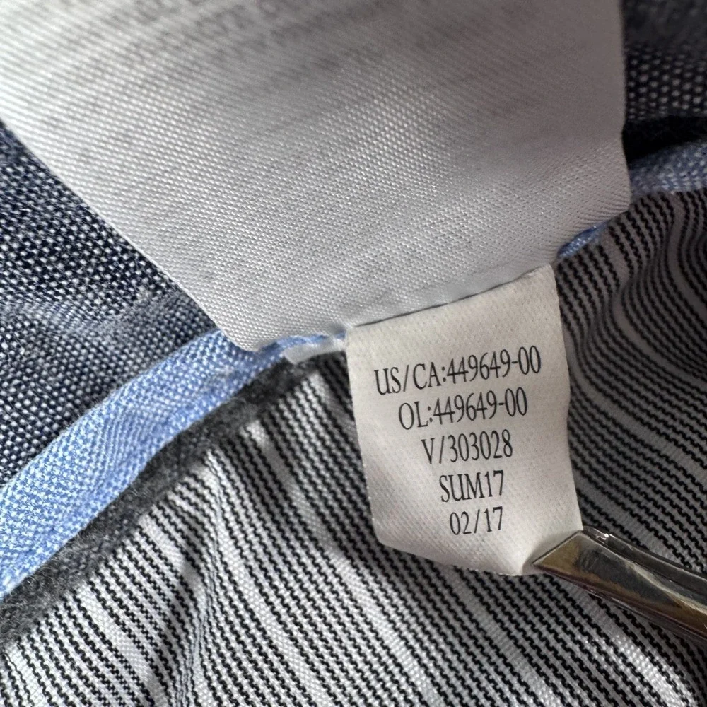 BANANA REPUBLIC Kentfield Chino Pant Mens 30x32 (actual 30x30) Blue Straight Leg